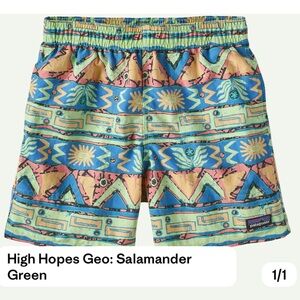 Patagonia Kids' Baggies Shorts 5” L/12